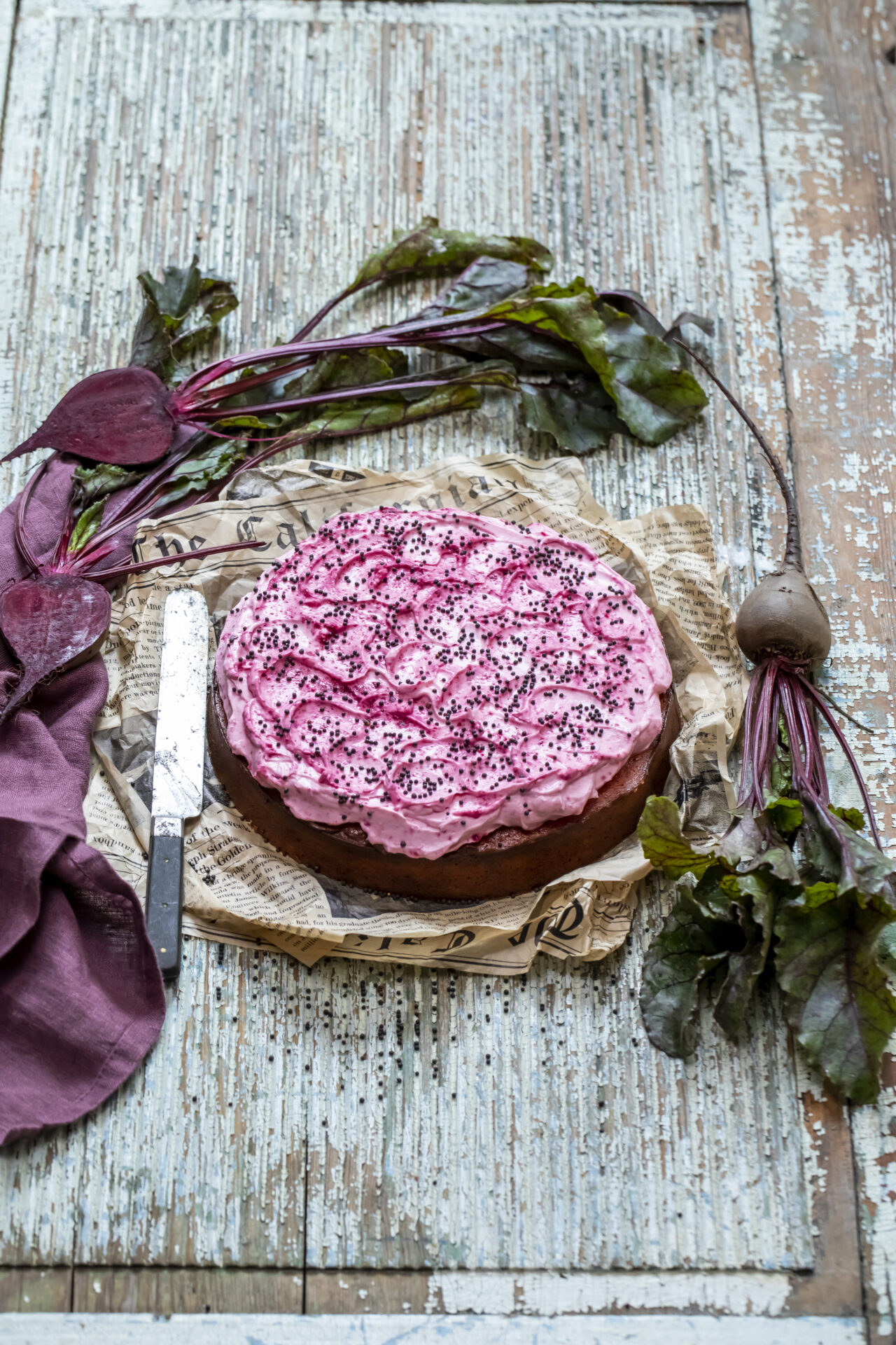 Kladdkaka med smak av kola och rödbeta - Gunnarshögs Gård